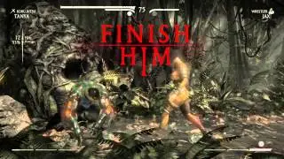 Mortal Kombat X Kobu Jutsu Tanya Vs Hard/Very Hard Jax Wrestler