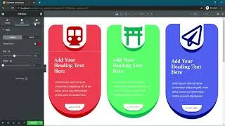 Elementor Responsive CARD UI & Hover Effects | WordPress elementor icon card effect