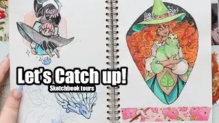 Let's catch up! - sketchbook tours