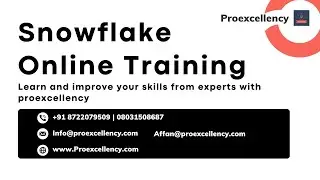 Snowflake Online Training | Learn Snowflake with a real-time trainer | Proexcelleny