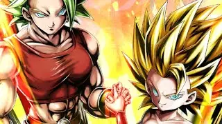 Kale & Caulifla vs Jiren Raid #dragonballlegends