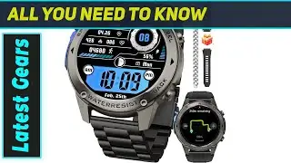 DM56 Military Smartwatch: Best Rugged GPS Watch with 2 Week Battery & Calls!