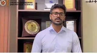 R Devanarayanan alumni of LPU School of Chemical Engineering and Physical Sciences