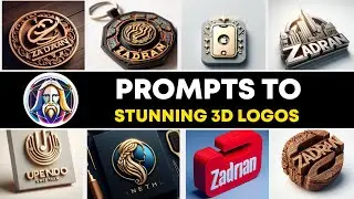 How to Create Stunning 3d Logo Design with AI [Leonardo.AI Tutorial] AI Photo Generator