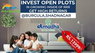 AMODHA # 50 acres Megha DTCP venture @ Burgula, shadnagar near RRR
