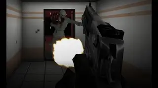 Killing 096 before he kills me in SCP Containment Breach Multiplayer