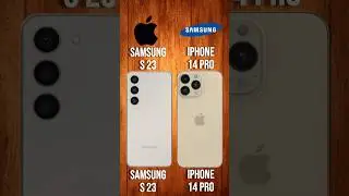 Samsung S23 Vs iPhone 14 pro #samsungs23 #iphone14pro #short