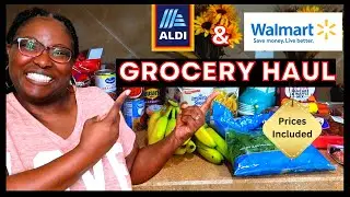 Aldi & Walmart Grocery Haul | Family of 5 Grocery Haul