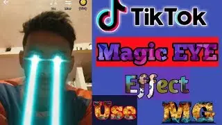 Tik tok magic eye effect in 3D// how to use tik tik application