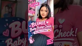 LIVE BUMIL: Baby Bump Check! How Big Is It Now? 😍 