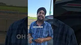 A trucker from India enjoys driving in the East Coast
