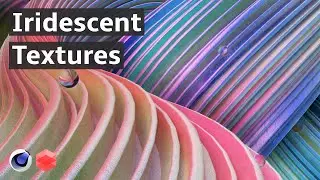 Iridescent Textures - Cinema 4D, Redshift Tutorial