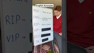 Acronyms in English 