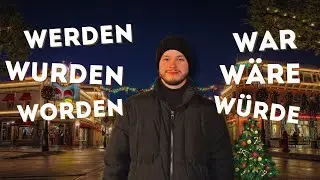 EXPLAINING THE WORDS WERDEN, WURDEN, WÜRDEN, WORDEN, WAR, WÄRE
