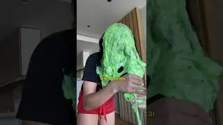 DETRÁS DE CÁMARA VIDEO DEL SLIME (casi me quedo pelada xd)