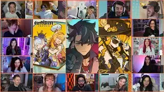 Kinich and Traveler Catch the Criminal | Whirling Waltz (Cutscene) | Genshin Impact Reaction Mashup