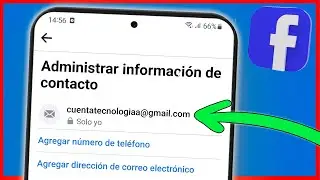 Cómo SABER MI CORREO ELECTRONICO EN FACEBOOK DESDE EL CELULAR