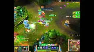 League of legends Akali AMAZING penta
