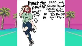 meet the artist speedpaint!