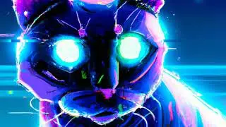 Cyberpunk Synthwave Background, Study Music