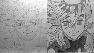 How to Draw Douma - [Kimetsu no Yaiba] Step by Step for Beginners