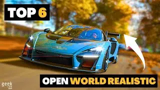 TOP 6 MOST REALISTIC CAR SIMULATOR RACING GAMES FOR ANDROID | Best Open World Car Driving Games