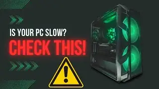 Is Your PC Slow? | Check This!