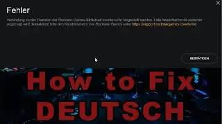 Verbindung zu den Diensten der Rockstar-Games-Bibliothek konnte nicht hergestellt werden | Fix 2025
