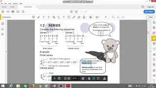 sequence and series