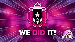 I finally hit Champion - Rainbow Six Siege