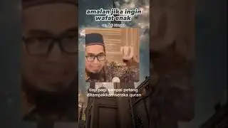 ustaz adi hidayat  amalan jika ingin wafat tenang 
