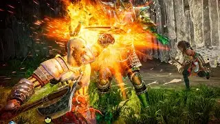 INTENSE FIGHT! - Kratos VS Hvitserkr [GMNM]