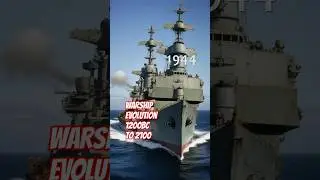 War Ship evolution across the eras 