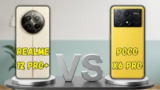 REALME 12 PRO PLUS VS POCO X6 PRO | FULL COMPARISON 🔥