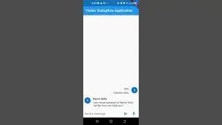 Voice Based Chat App Using Dialogflow & Flutter | Flutter with Dialogflow | Mobile Voice Application