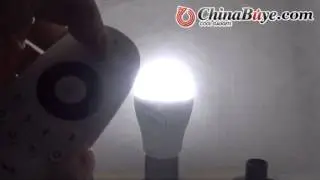 Color BIN Adjustable LED Light Bulbs w/ Color Temperature Remote Control