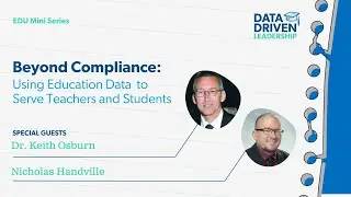 Beyond Compliance: Using Education Data  to Serve Teachers and Students