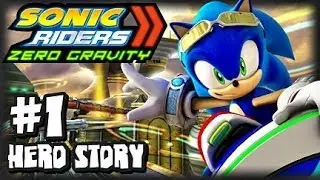 Sonic Riders Zero Gravity - (1080p) Hero Story - Part 1