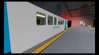 Видеообзор станции Puxton Bridge (Orange line) и поезда на ней // 