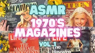 2 Hours of Vintage Magazine Flip-throughs | The 70's Vol. 1