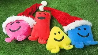 Mr Maker Shapes Come To Town! Shapes In Christmas Hats!! | Shape Christmas party!!!