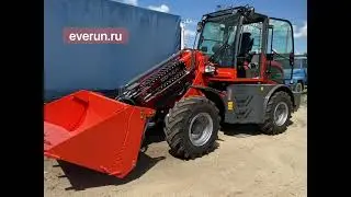 Телескопический погрузчик Everun ER2500F. Обзор и отгрузка клиенту.