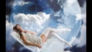 Полет во сне на закате & flying in a dream at sunset