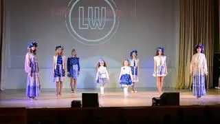 !POLINA! 06 04 2019 театр моды Ника   блакiтныя мары