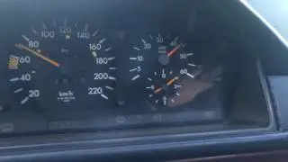 W124 om603 0-100