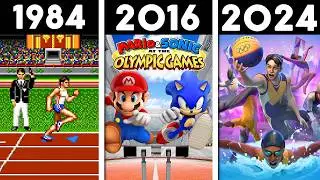 The INCREDIBLE evolution of the OLYMPIC GAMES in VIDEO GAMES