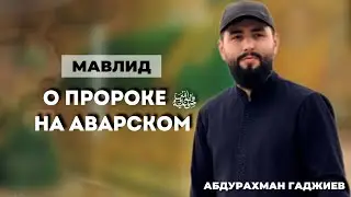 Мавлид «Аварагасде ﷺ»  / Абдурахман Гаджиев /  на аварском языке