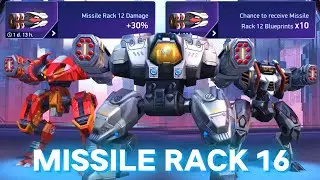 Missile Rack 16 = 12 Modifier - Brickhouse Stalker Orion - Mech Arena