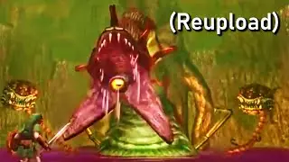 The First Boss (Reupload) Zelda Twilight Princess 3 Heart Challenge