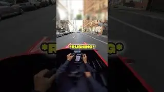 Mini-Porsche Uber Delivey Goes WILD! 🤣🔥